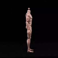 1/6 Europe Skin Action Figure Body Model MX02-A 12in Male Soldier Figure Model