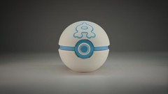 Team Aqua Ball | Classic 3D Printed Pokéball | EX Team Magma vs Team Aqua