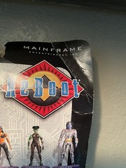 ReBoot Mainframe Andrala Action Figure Fully Articulated IRWIN (2001) READ
