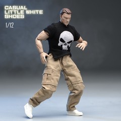 1/6 BLACK Combat boots soldier shoes for hot toys phicen ganghood ❶USA❶