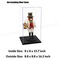 Acrylic Display Case Dustproof Box 1/6 Action Figures Large Collectibles US 16”