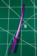 Custom Resin Purple Energy Psy Sword for 6in. figure 1:12 psylocke