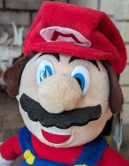 Rare 1997 Nintendo Talking Mario Plush Mario Brothers None Working