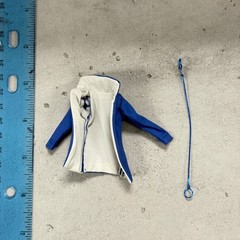 SU-YO-JKT: 1/12 custom wired Blue jacket for Yu-Gi-Oh! SHF Yami Yu Action Figure