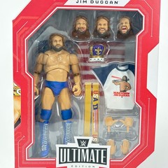 Mattel WWE Ultimate Edition Hacksaw Jim Duggan Legends Figure NEW In Hand!
