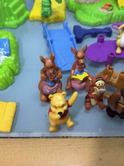Mattel Disney Winnie the Pooh 100 acres Woods Campground Swimming Hole Lot parts