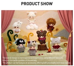 POP MART Dimoo The Secret Theatre Club Series Plush Doll Pendant Figure Open Box
