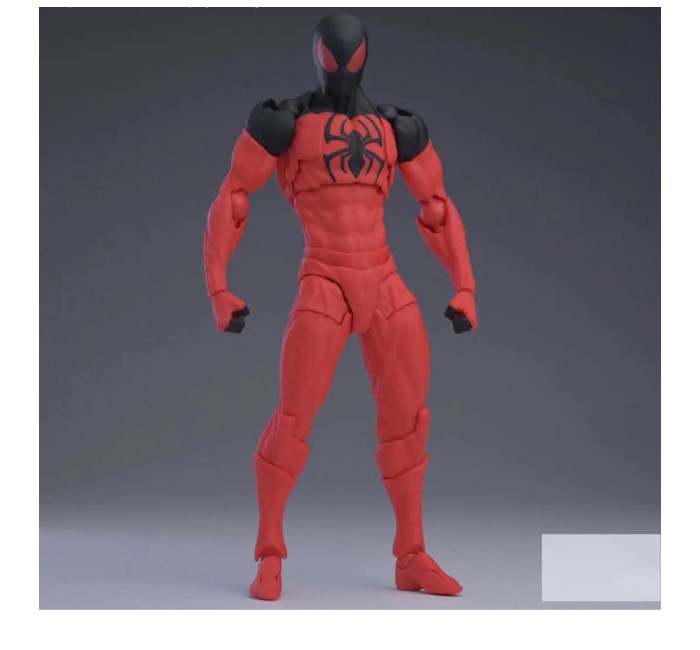 Spider-Man Peter Parker Kaine Action Figure PVC Model Display Collectible