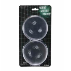 Action Figure Display Stand 10/Pack Compatible Figure 6 – 8″ Inch – Clear