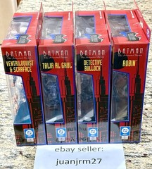 McFarlane DC Batman BTAS Ventriloquist Robin Talia Bullock BAF Rene Montoya SET