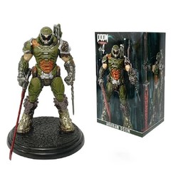 DOOM Eternal Doom Slayer Statue 21cm PVC Collectible Action Figure Model Toys