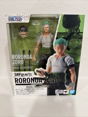 Bandai-SHFiguarts-Roronoa Zoro Romance Dawn Action Figure-One Piece-New In Box