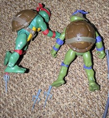 Vintage Lot of TMNT Teenage Mutant Ninja Turtles Action Figures SEE DESCRIPTION