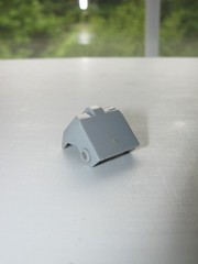 Quig with Helmet/Seat, original G1 Transformers (Headmaster Siren’s head 1988)