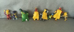 58x Simpsons Figures Set Bundle Season 1 2 3 4 5 6 20 years Simpson RARE Tags
