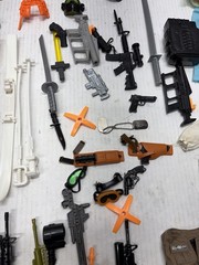 Vintage 1990s Hasbro 12 Inch Gi Joe Clothes Weapons Accessories Lot