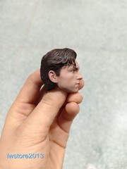 US 1/6 Spider-Man Tom Holland Head Sculpt Carved For 12″ Male Action Figure Body