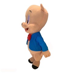 Porky Pig Plush Toy Looney Tunes Cartoon Character 8 inch New with Tag