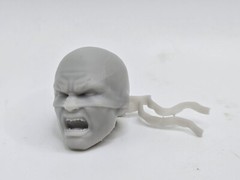 3d Printed IRON FISTS HEAD 6″ 1:12 G.I. JOE Classified MARVEL LEGENDS
