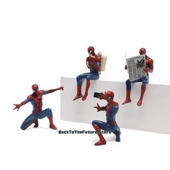 Spider Man Action Figure 7-9cm Superhero Mini Collectible Toy Model for Kids USA