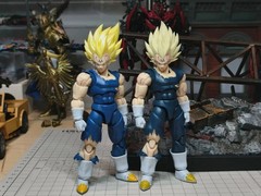 Black Hole x TK Custom SSJ Majin Vegeta Battle Damage Super Saiyan 3.0 Figure