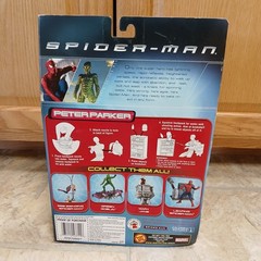 NewToybiz Spider-Man Peter Parker Movie Water Web Shooting Figure – 2002 SEALED