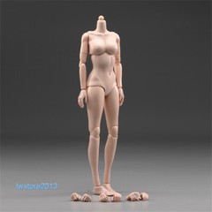 US 1/6 Scale TQ05 Flexible 12″ Jointed Female Action Figure Body Soldier Toys