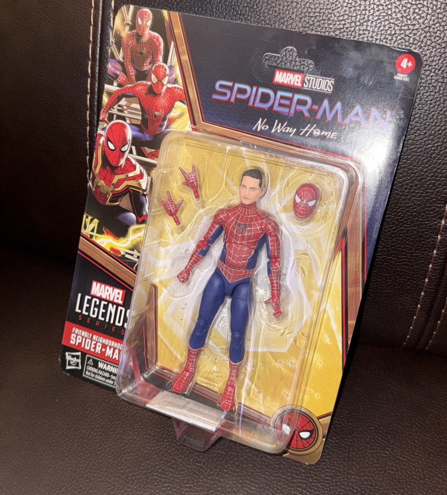 MARVEL LEGENDS SPIDER-MAN NO WAY HOME TOBEY MAGUIRE 6″ FIGURE NEW AND 🔥 SEALED