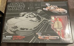 Star Wars Black Series Luke Skywalker’s X-34 Landspeeder with Luke Skywalker
