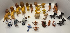 Disney Lion King Figures Lot Of 29 Simba, Nala, Scar, Rafiki, Zazu, Timon, Pumba