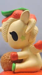 Tokidoki Unicorno Figurine Toy Series 2 Unicorn On Bowl Of Pasta And Meatball