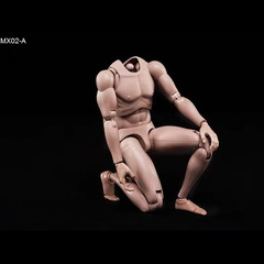 1/6 Scale Male Action Figure Body 12” Flexible Joint Doll Model MX02 A/B