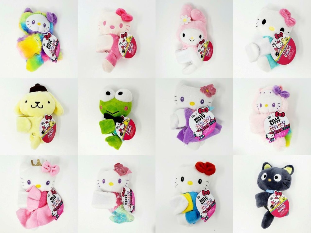 Hello Kitty Sanrio Cutie Cuff Slap Band Bracelet – YOU CHOOSE!!