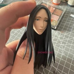 1/12 Custom Bleach Unohana Retsu Head Carving For 6″ Romankey SHF Figure Body