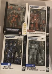 4x McFarlane Warhammer 40,000: Captain Cyrus Elite, Blood Angel, Ultra Marines