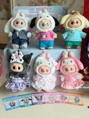 Pop Mart Labubu The Monsters x Hello Kitty And Friends Sanrio Plush Pendant