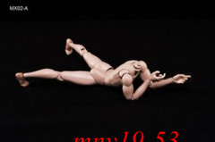MX02-A 1/6 Europe Skin Male Figure Body Model Toy Fit 12in Head with Neck