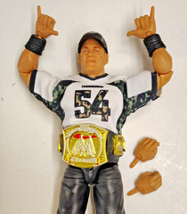 WWE Elite Hall Of Champions 7″ JOHN CENA (Spinner Belt) From 4 Pack Complete.