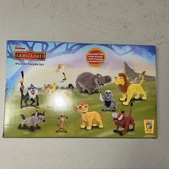 SUPER RARE 2016 DISNEY JR. LION KING Lion Guard Deluxe 10 Figure Set MINT COND