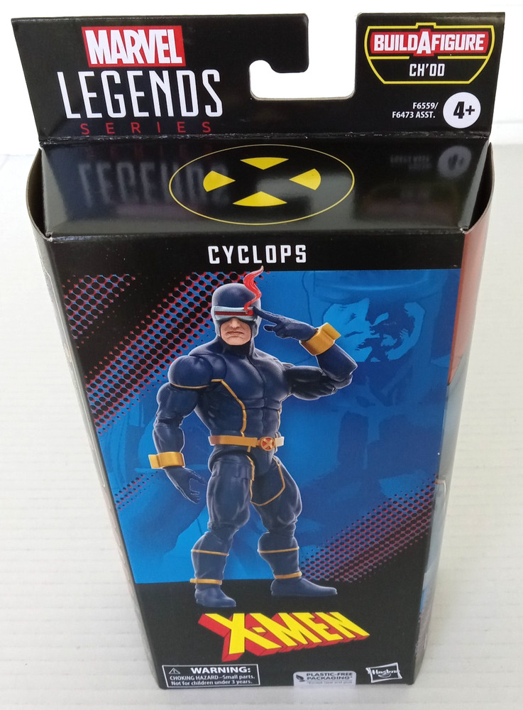 Hasbro Marvel Legends Series X-Men Cyclops Action Figure New Damaged Box W BAF