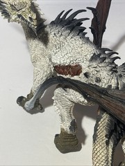 McFarland Dragon Action Figure Fire Clan Adjustable Head Tail Arm Fire Dragon