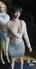 1/6 female E CUP BUST Chest replacement model Worldbox Pale Suntan Figure ❶USA❶