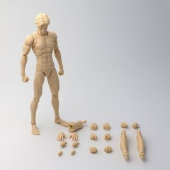 Mirrfig 1/12 MF001 Male Action Figure Body 6″ Pale Skin Super Jointed Model Toys