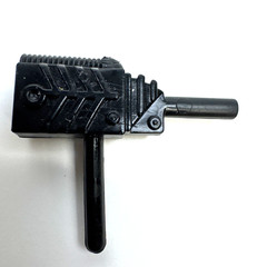 Vintage MOTU Modulok Mattel He-Man Masters 1985 Black Accessory Weapon Laser Gun