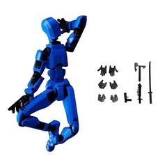 Dummy 13, T13 Action Figure,Toy Robot, 3D Printed – Fully Assembled