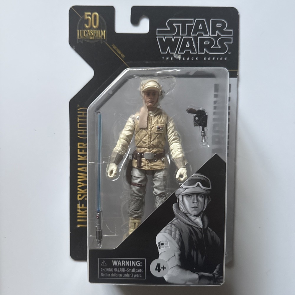 Star Wars Black Series Luke Skywalker Hoth 50th Figure 6-inch Factory Sealed