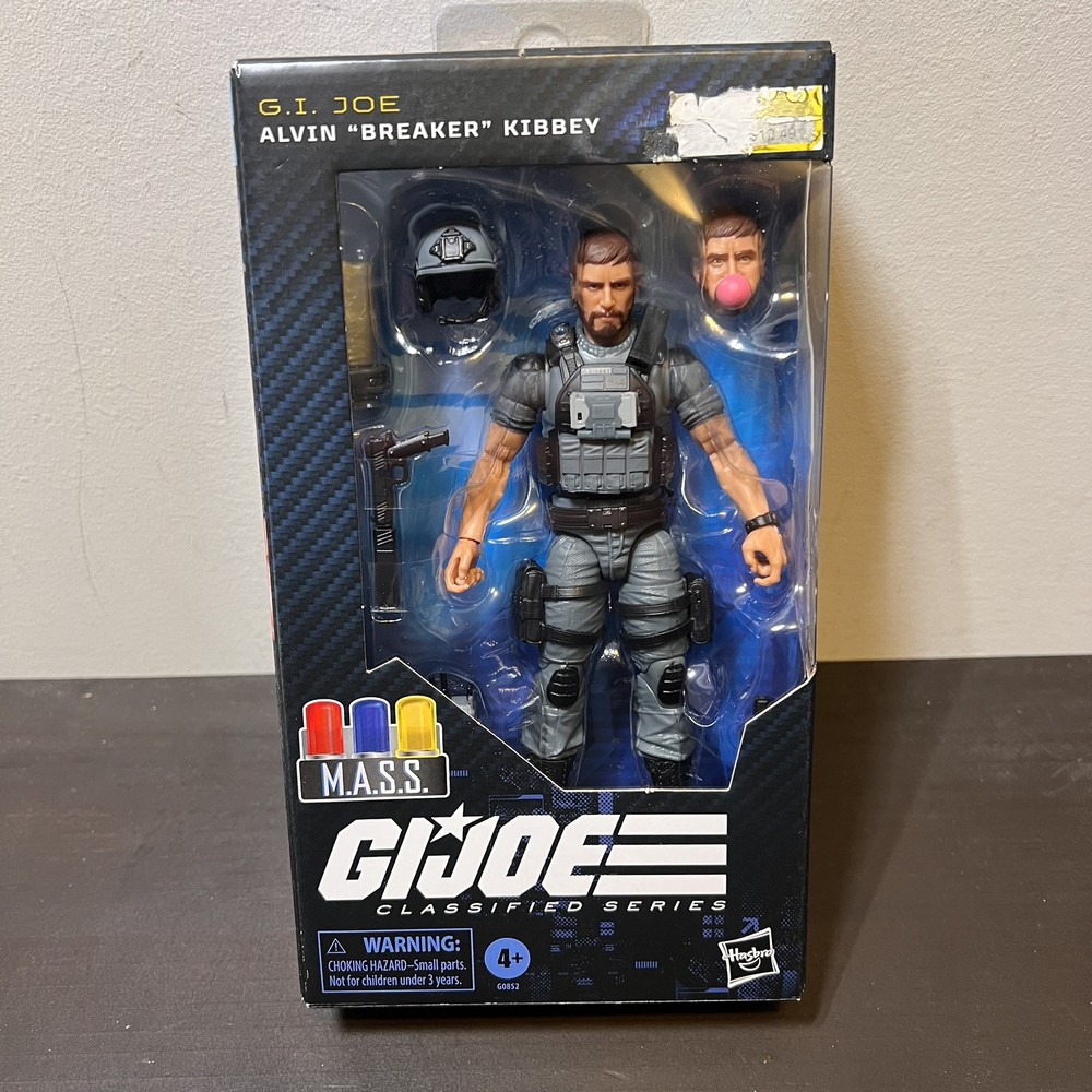 GI Joe Classified Alvin “Breaker” Kibbey #158 Action Figure M.A.S.S. Hasbro NIB