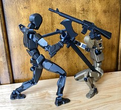 Dummy 13 BIG SIZE V1.0- Posable Action Figure Articulated Mannequin – ASSEMBLED