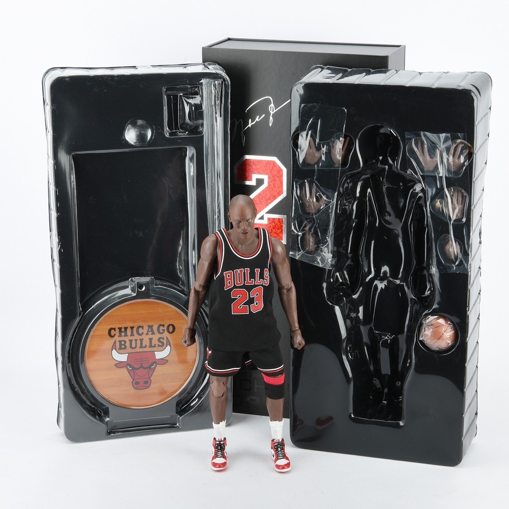 Chicago Bulls Michael Jordan #23 Enterbay 1:6 Scale NBA Action Figure Gift