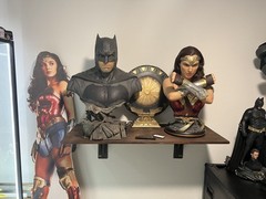 Queen Studios Wonder Woman 1/1 life size Bust Statue Justice League Rooted Hair